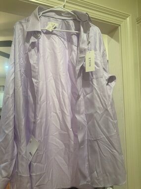Eton Men's Light Lavender Dress Shirt